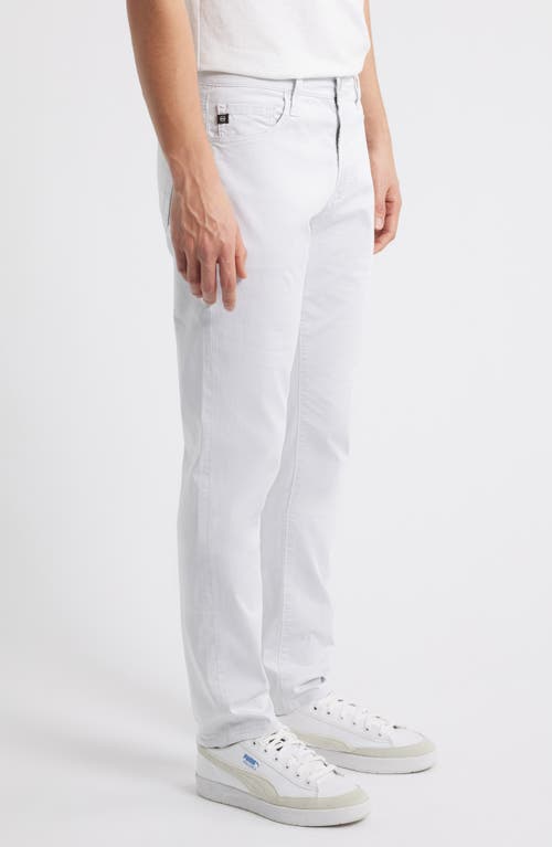 Ag Tellis Slim Fit Twill Pants In White