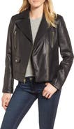 Cole Haan Signature Leather Moto Jacket