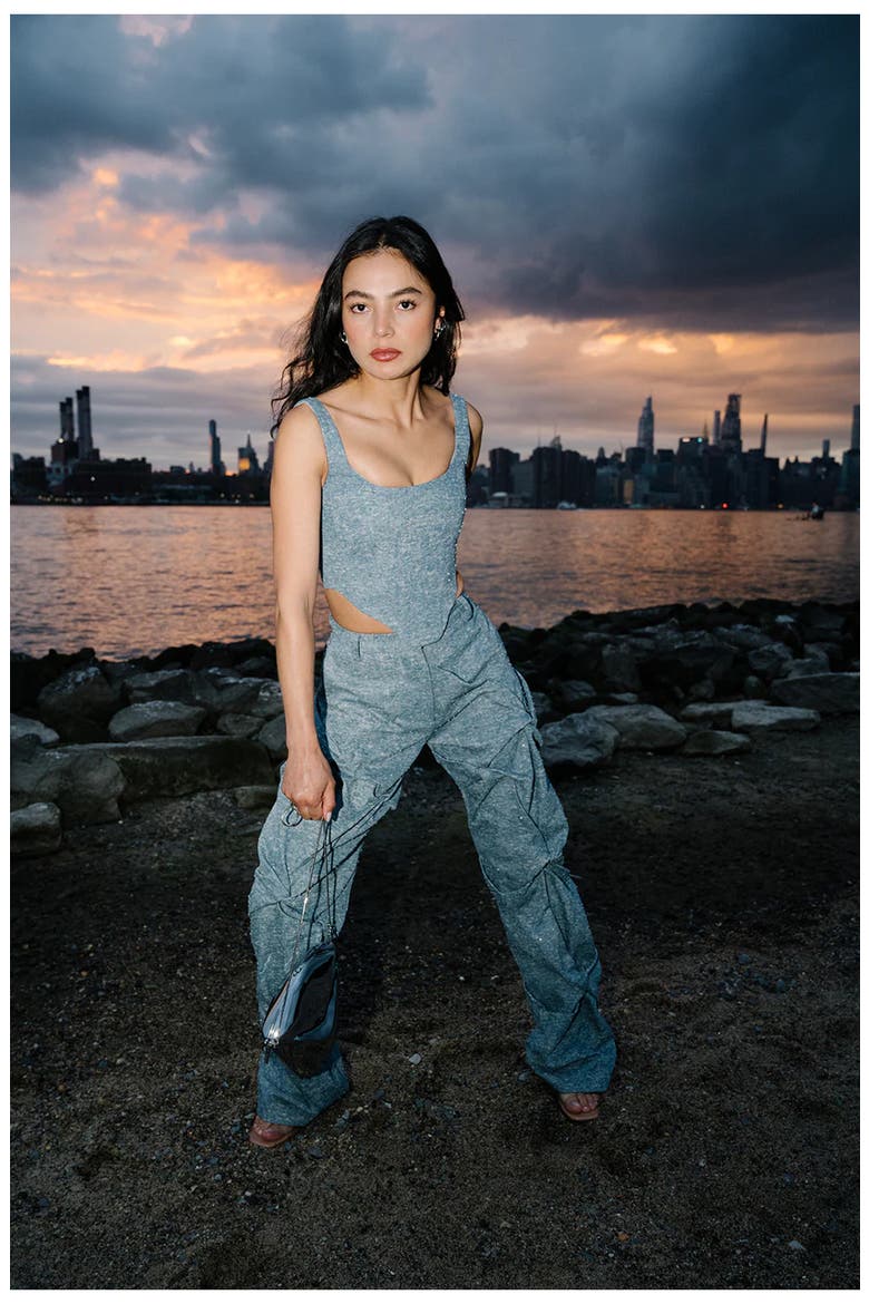 Hilary Trousers, Alternate, color, Denim