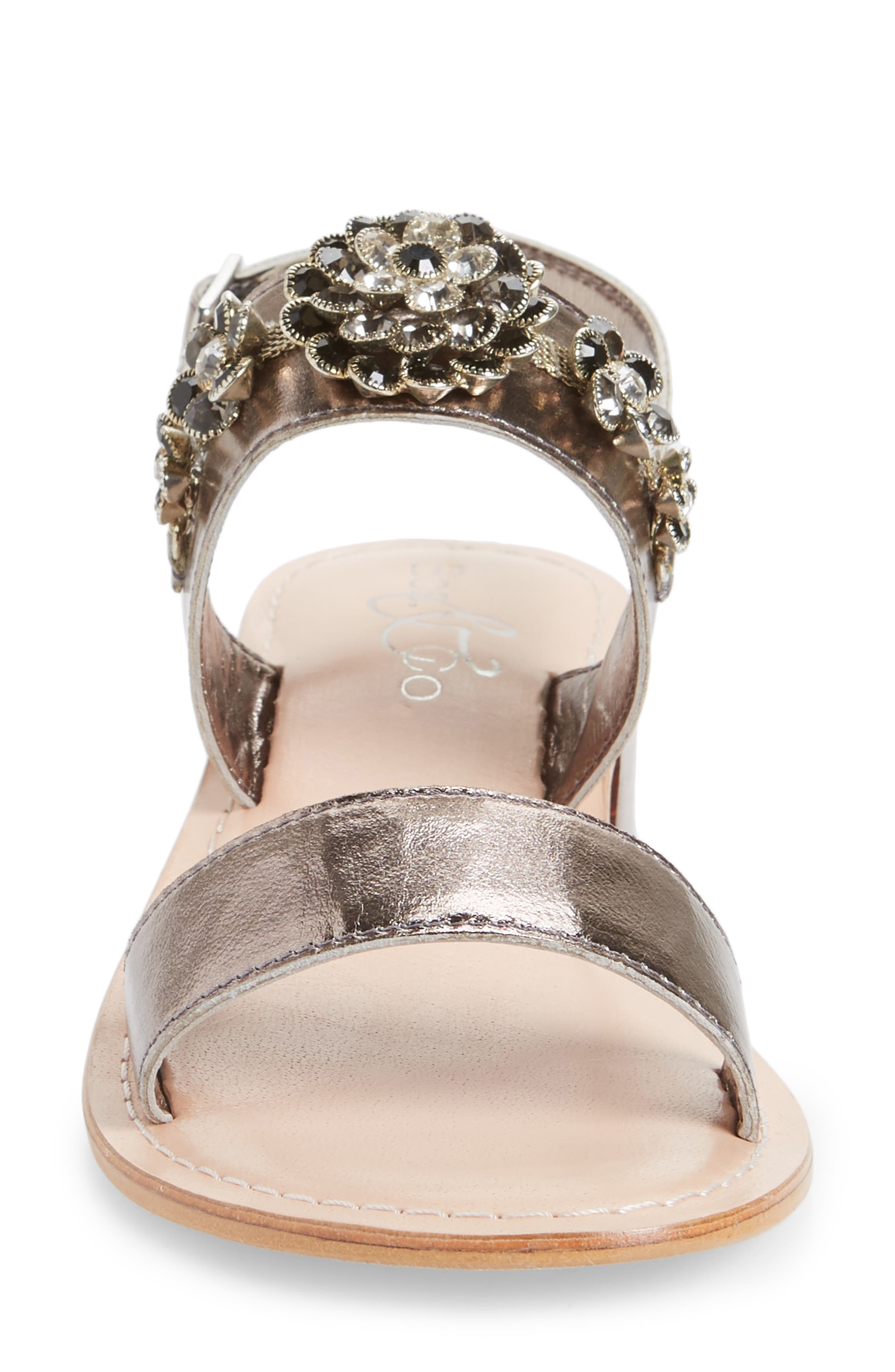Bos. & Co. Wand Embellished Slingback Sandal, Alternate, color, 