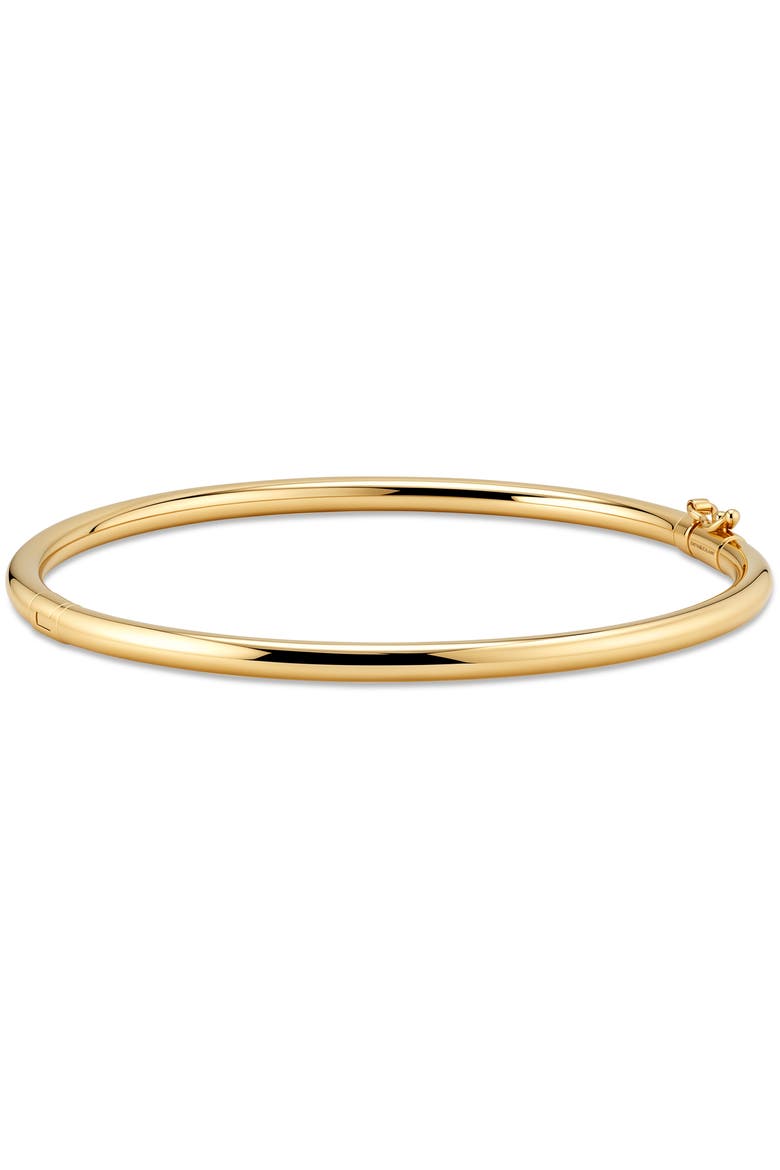 3mm Bangle Bracelet in 14K Gold, Alternate, color, Gold