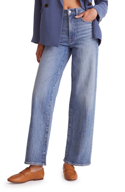 The Perfect Vintage Wide Leg Jeans (Heathcote Wash)