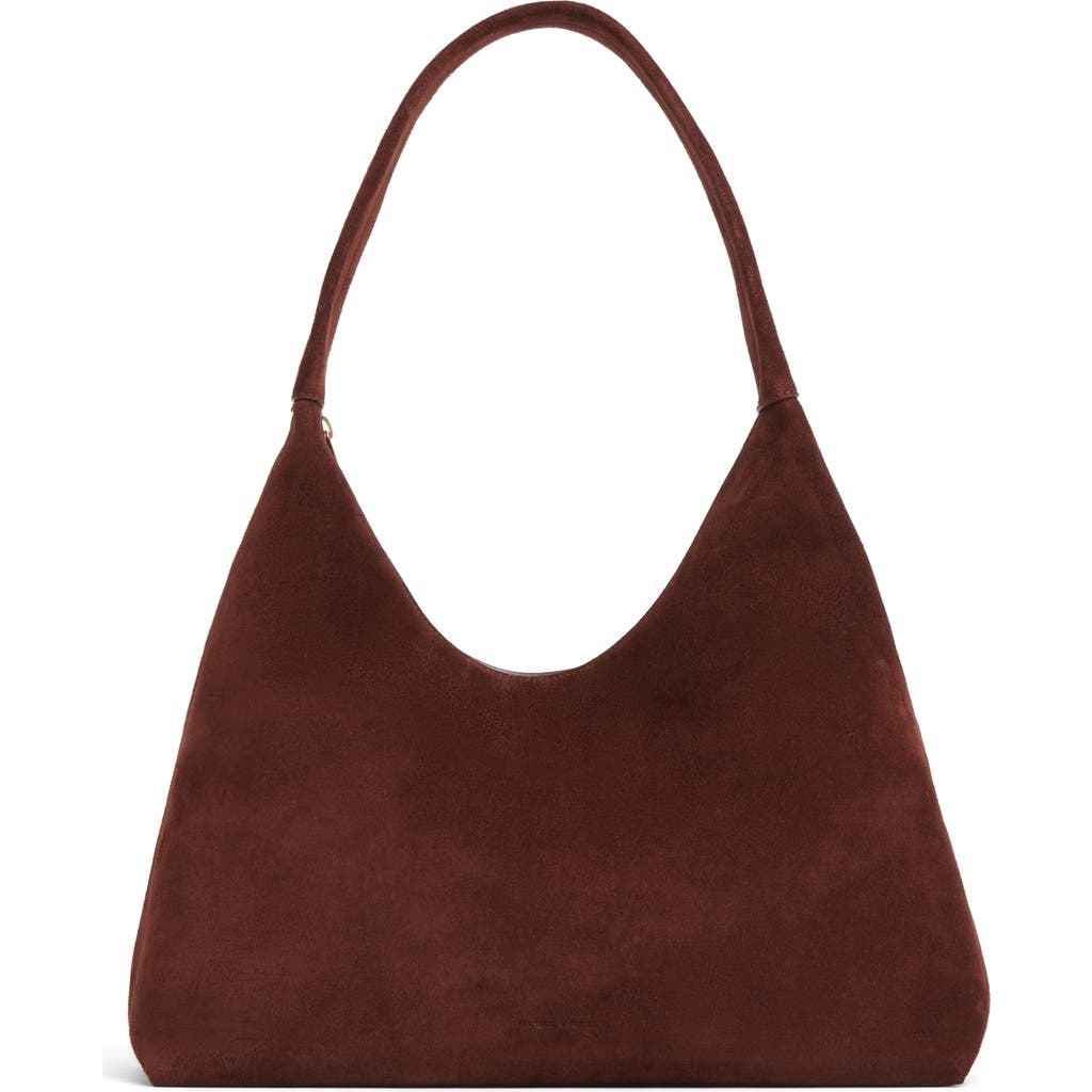 Mansur Gavriel Candy Suede Shoulder Bag