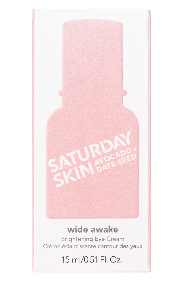 Saturday Skin Wide Awake Brightening Eye Cream, Alternate, color, 