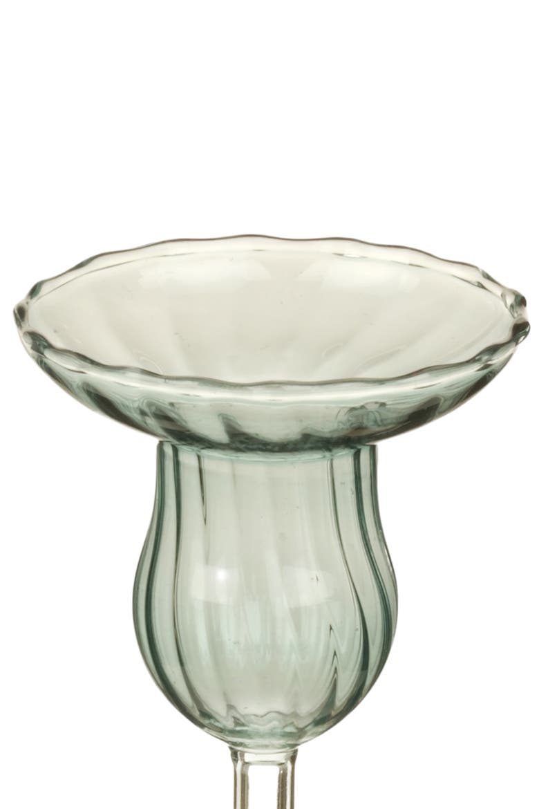 Henan Borosilicate Glass Candlestick 3 Pcs Set, Alternate, color, White