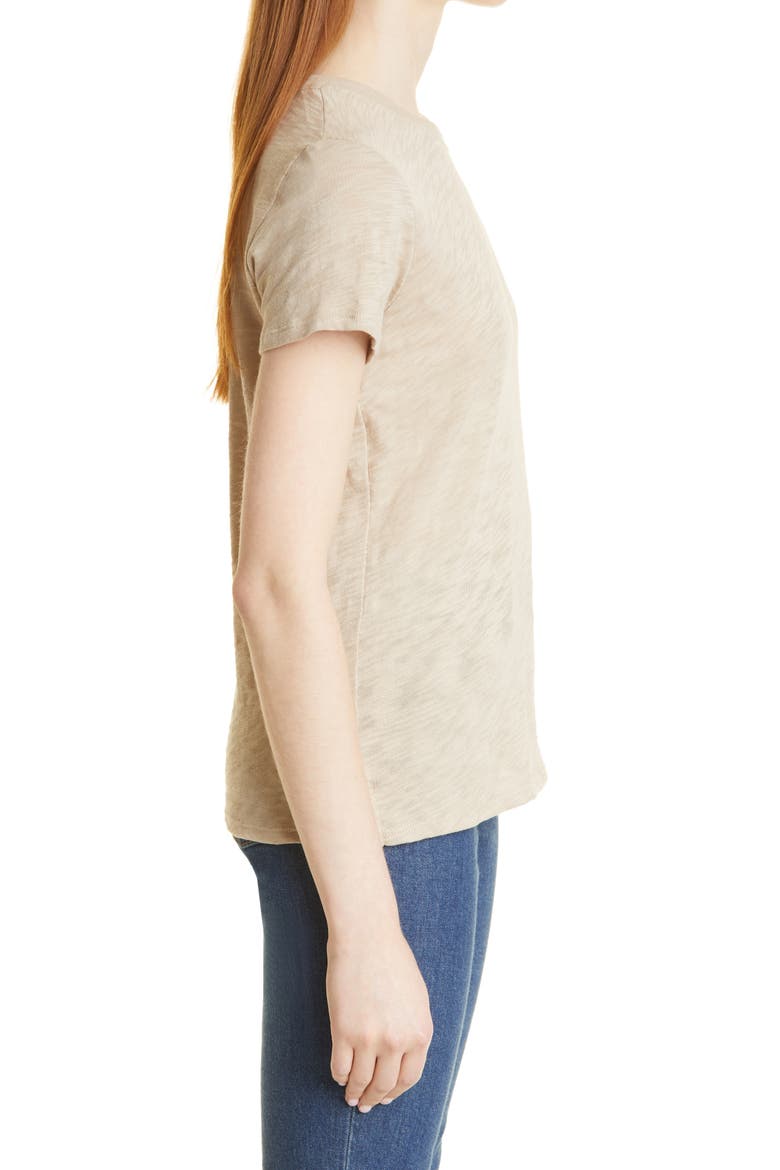 Schoolboy Cotton Crewneck T-Shirt, Alternate, color, SPARROW
