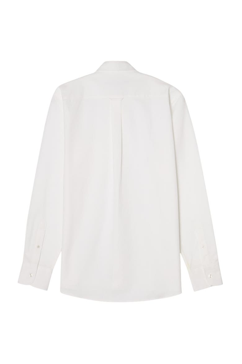 Harrison Button Down Pique Shirt, Alternate, color, White