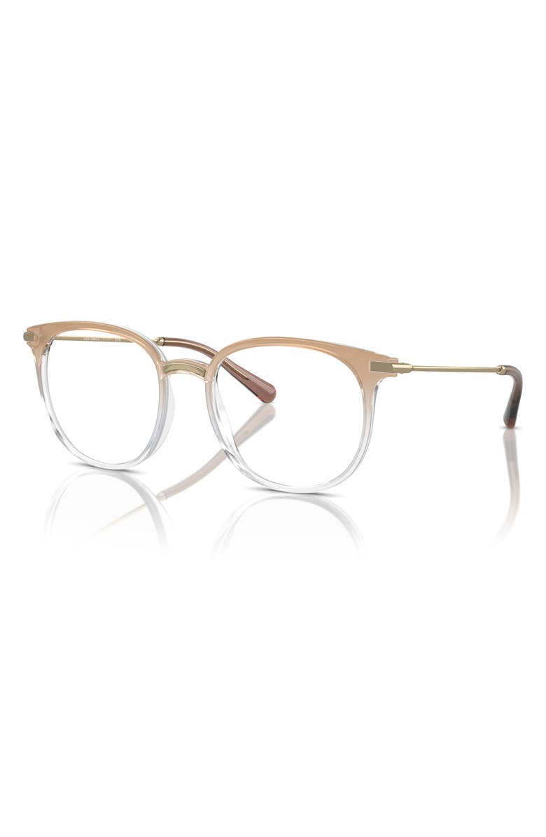 Dolce&Gabbana 52mm Browline Glasses, Alternate, color,