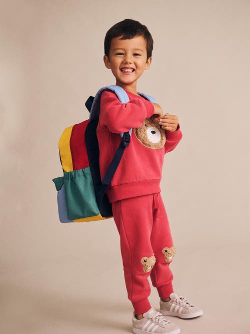 Huxbaby Furry Huxbear Track Pants Girls In Red