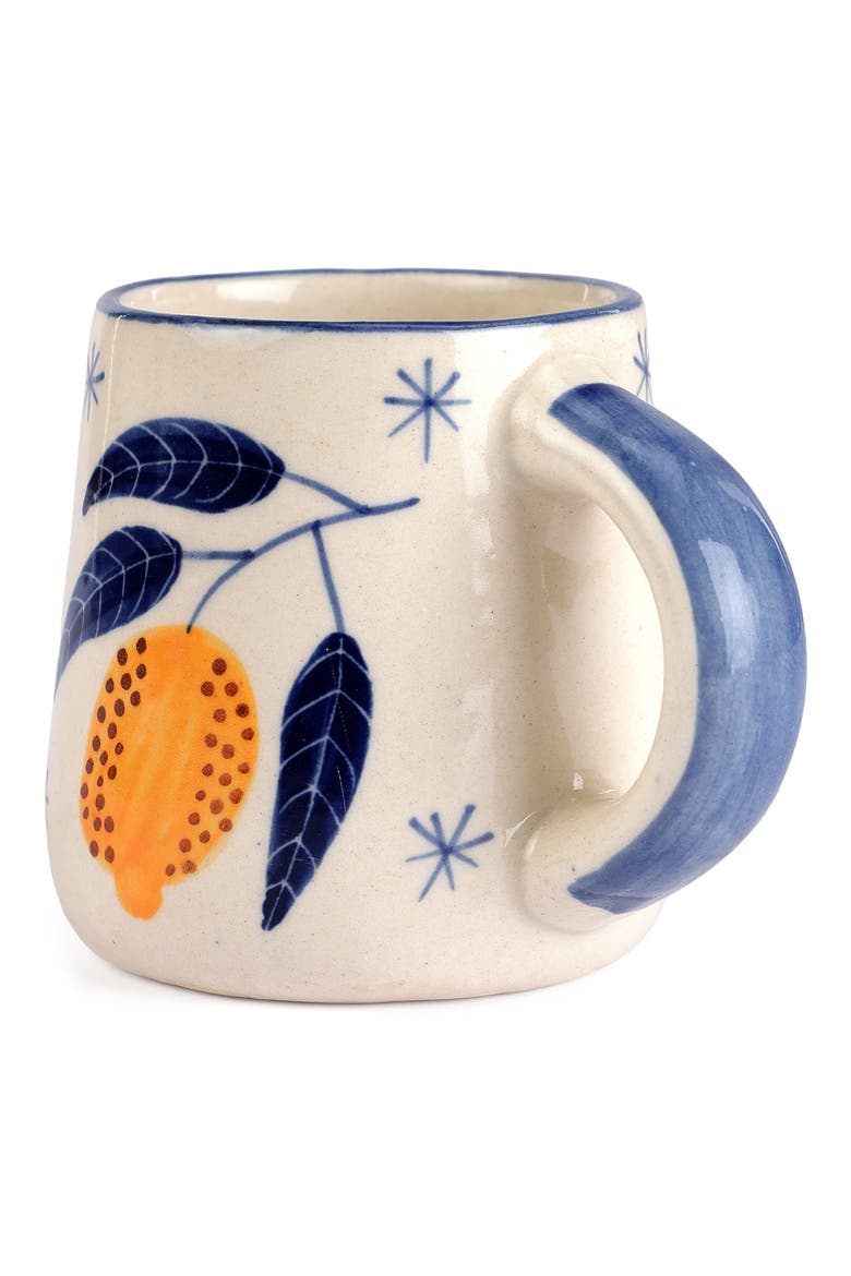 Lemon Mug, Main, color, YELLOW