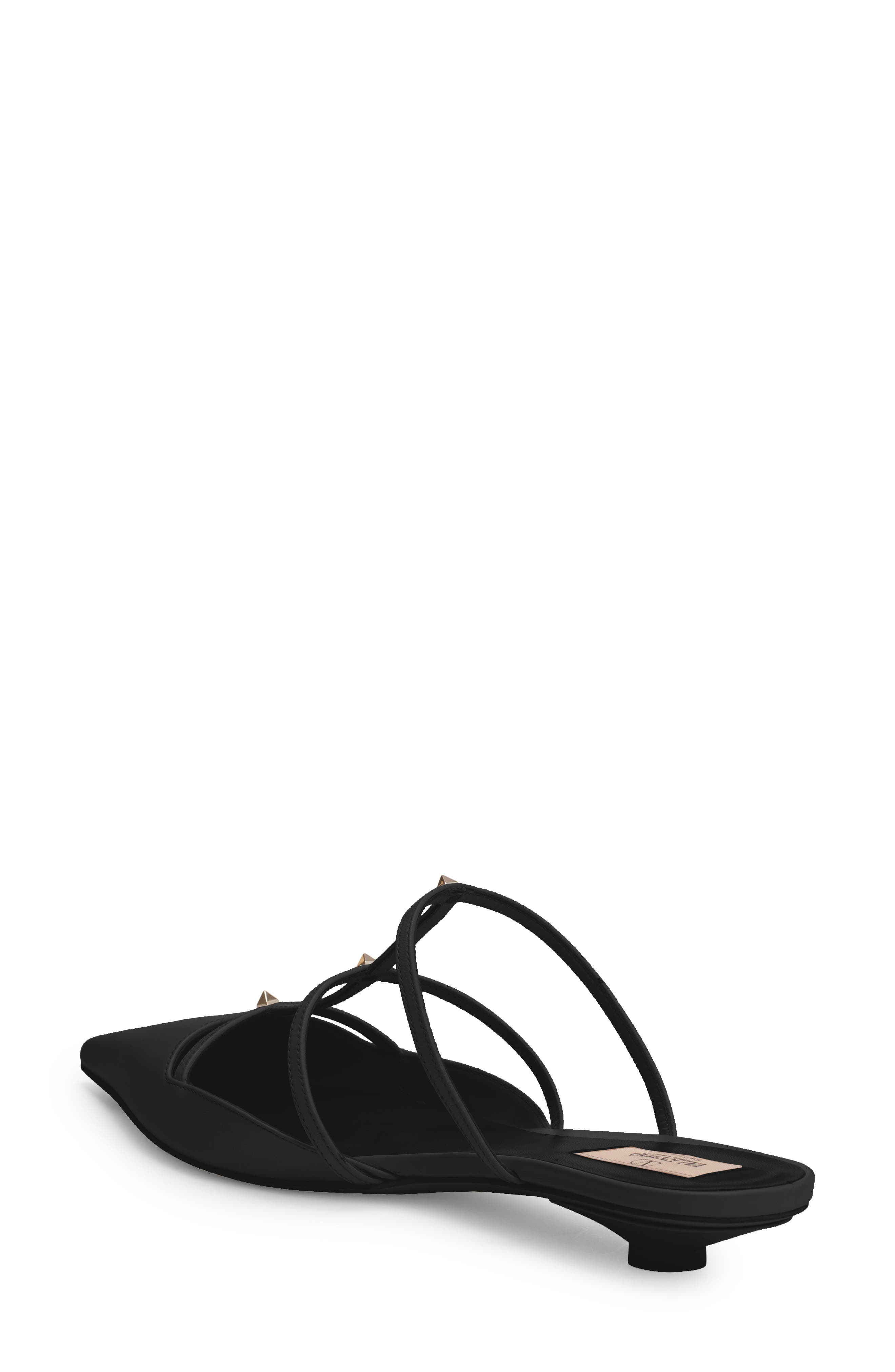 Valentino Garavani Rockstud Wispy Pointed Toe Mule, Alternate, color, 