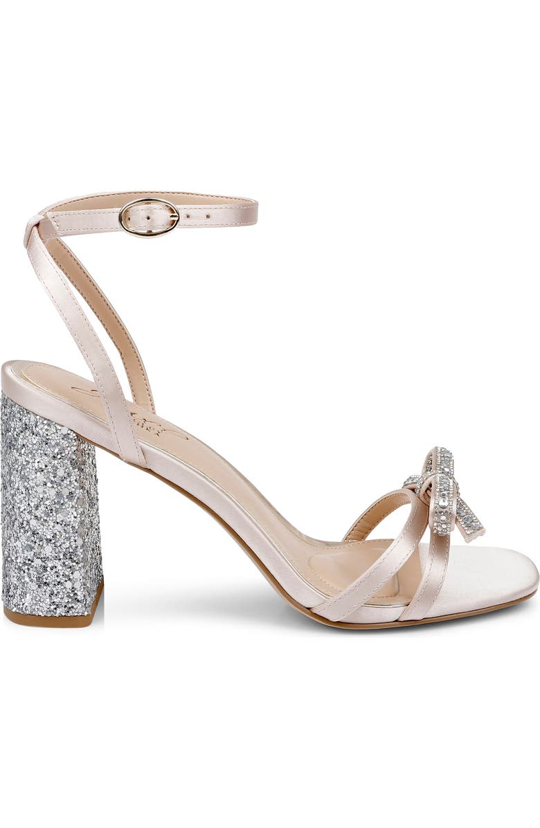 Jewel Badgley Mischka Hillary Ankle Strap Sandal, Alternate, color, Champ Sati