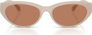 COACH 55mm Pillow Sunglasses