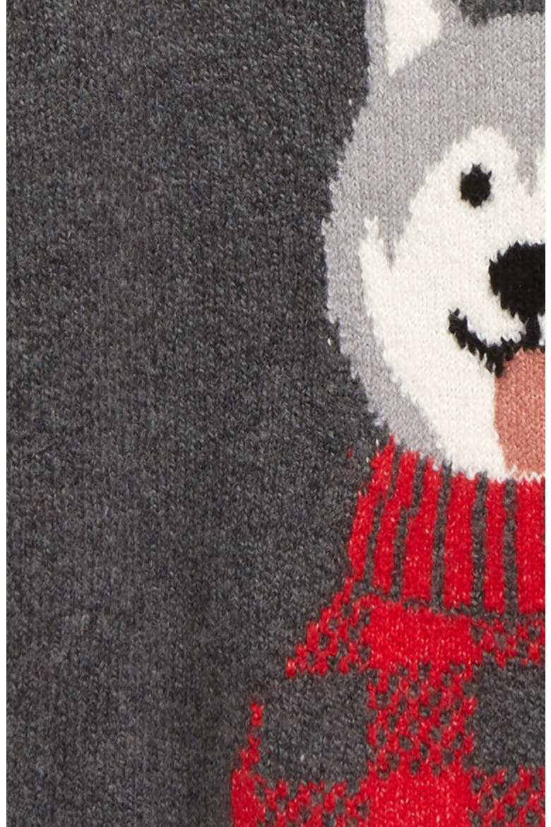 Icon Sweater, Alternate, color, GREY CHARCOAL HEATHER HUSKY