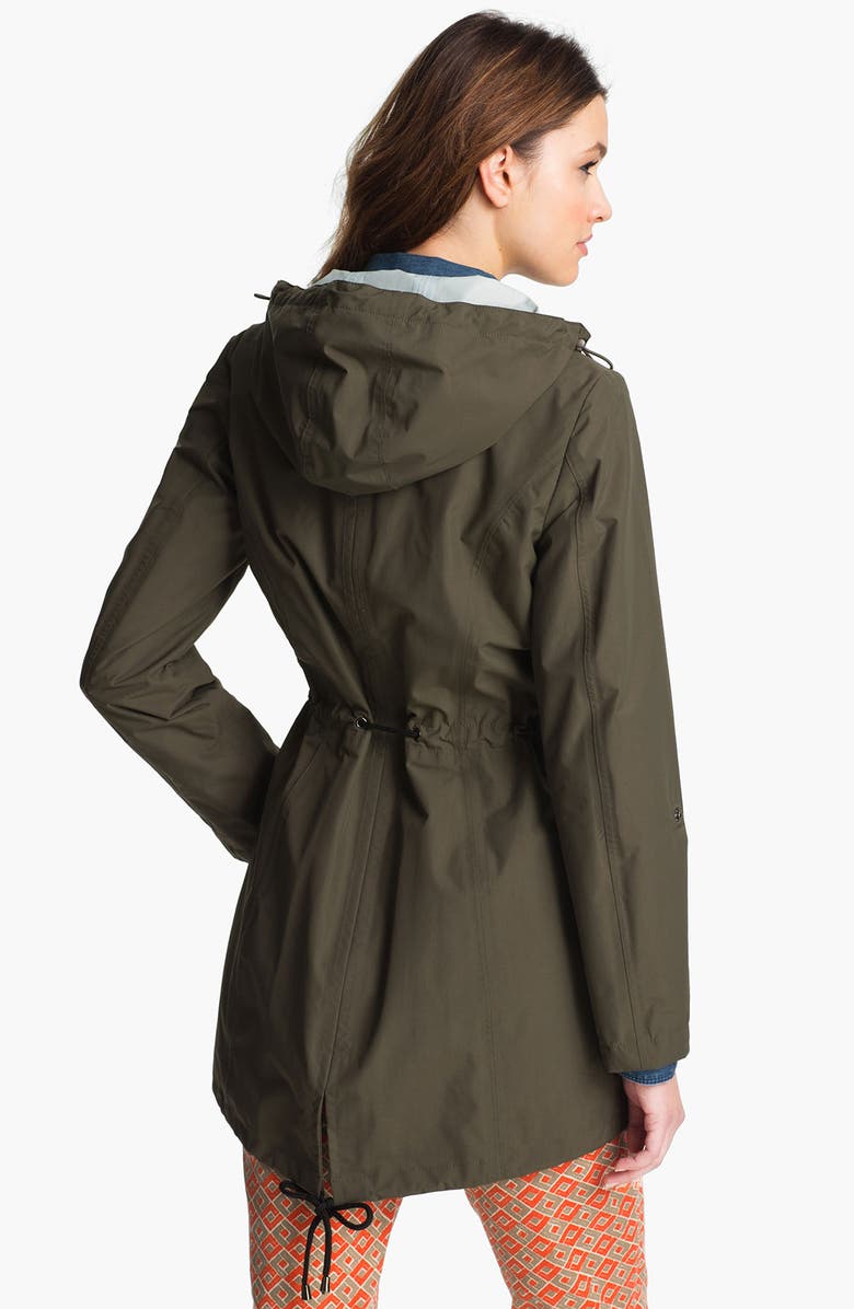Laundry by Shelli Segal Packable Water Repellent Anorak, Alternate, color, 