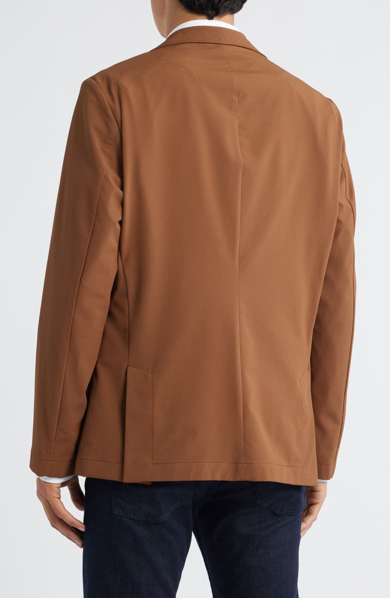 BOSS Hanry Slim Fit Stretch Twill Sport Coat, Alternate, color, Medium Brown