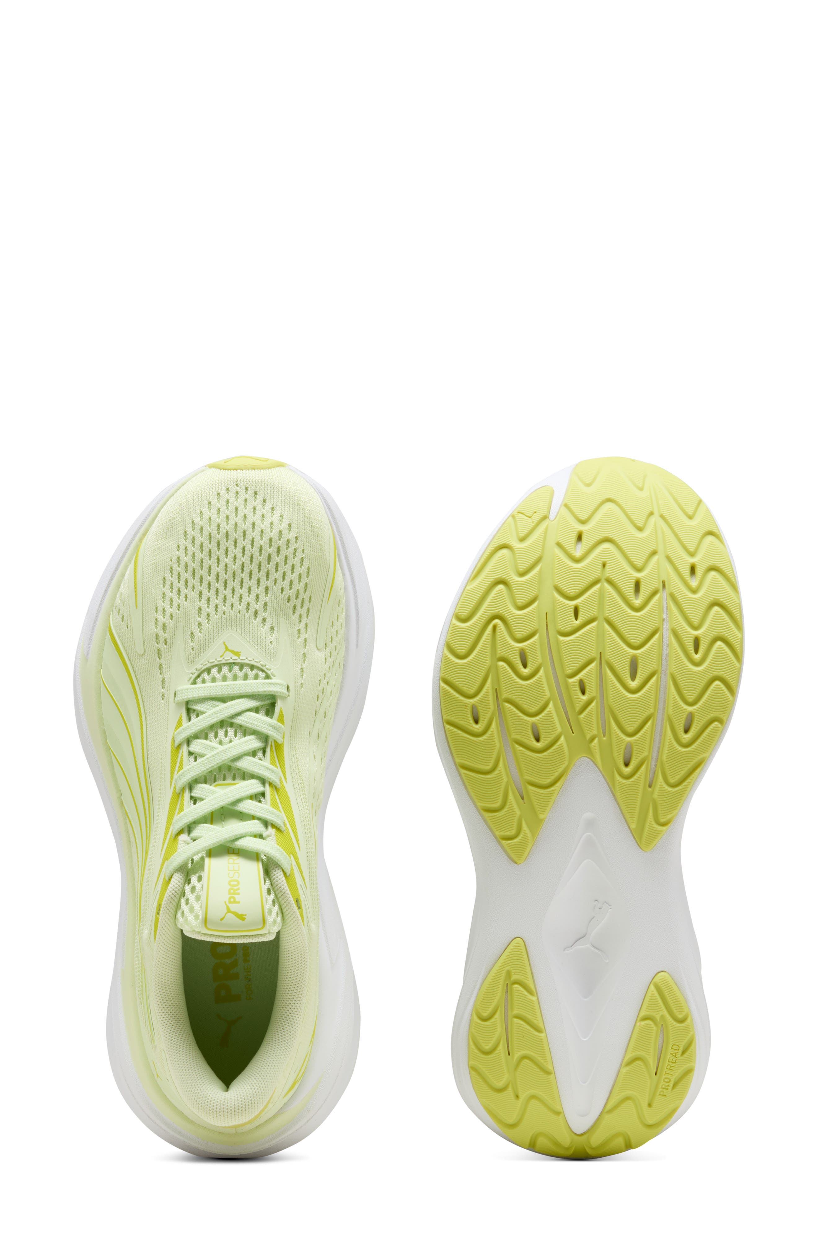 PUMA Maxima Pro Sneaker, Alternate, color, Lux Lime/ Puma White/ Apple