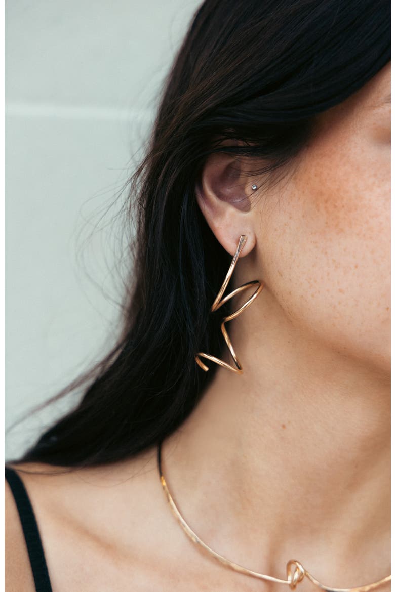 Spring Earrings II, Alternate, color, 14K Gold Filled