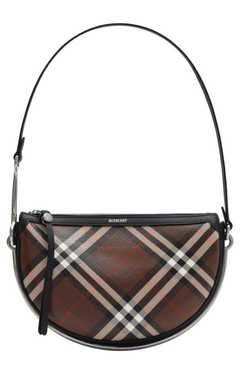 Small Bridle Coated Canvas Saddle Bag
