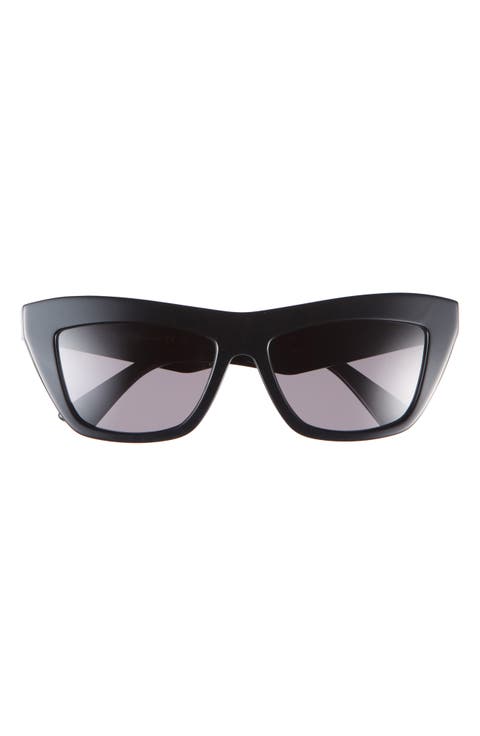 55mm Cat Eye Sunglasses