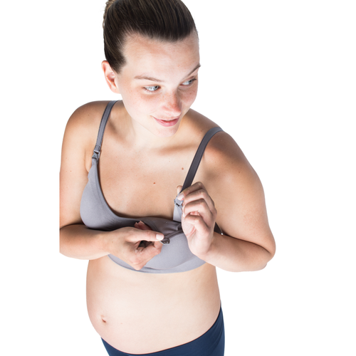 Modern Eternity Maternity Jade In Gray
