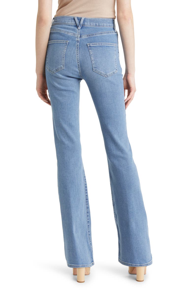 Veronica Beard Beverly High Waist Skinny Flare Jeans, Alternate, color,