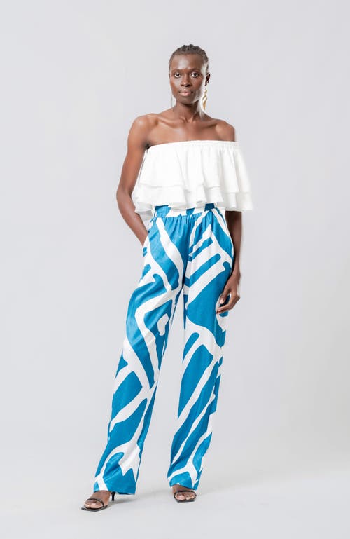 Diarrablu Wairu Top In Zahr Blanc