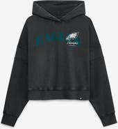 FANATICS Women's Fanatics Black Philadelphia Eagles Counter Run Pullover Hoodie