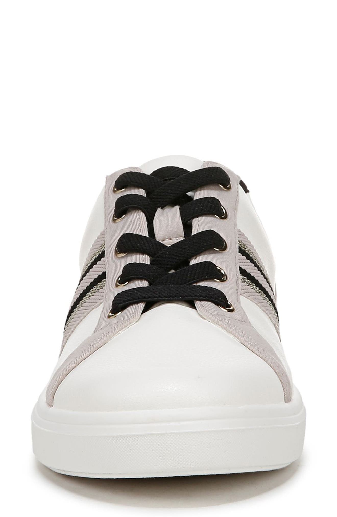 LifeStride Happy Friday Sneaker, Alternate, color, White/Black