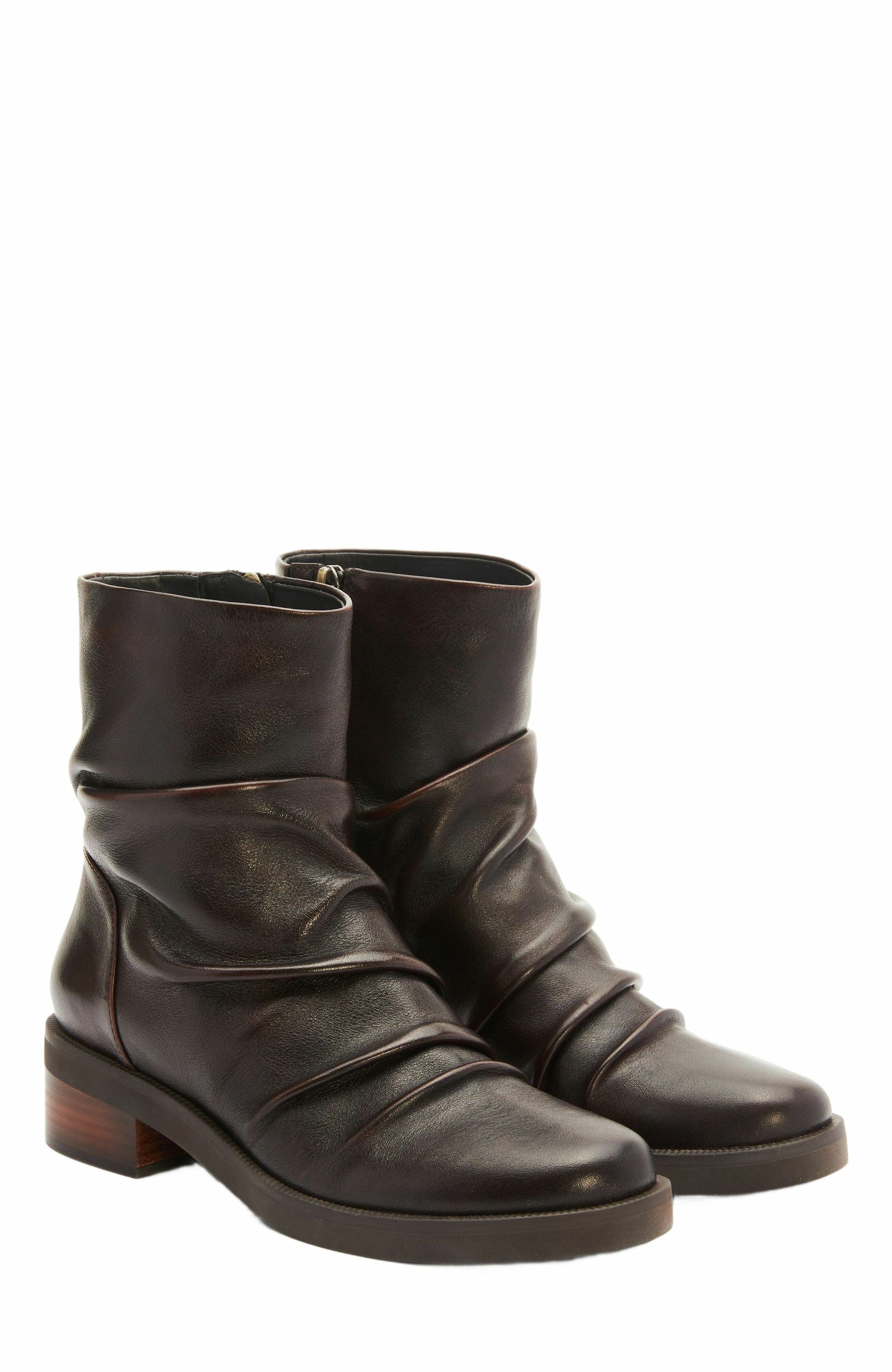 Traverse Scrunch Boot, Alternate, color, Burgundy - Regular