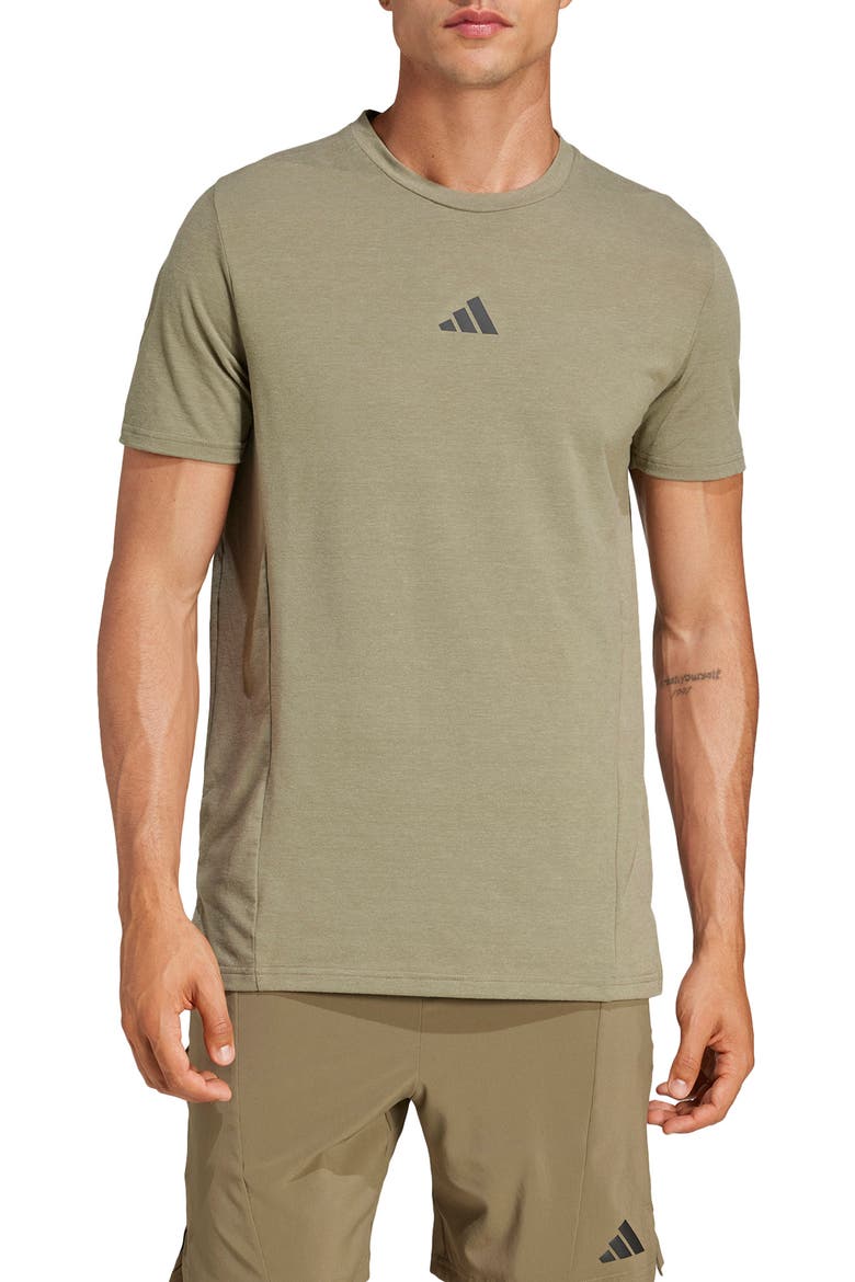AEROREADY Performance T-Shirt, Main, color, OLIVE STRATA