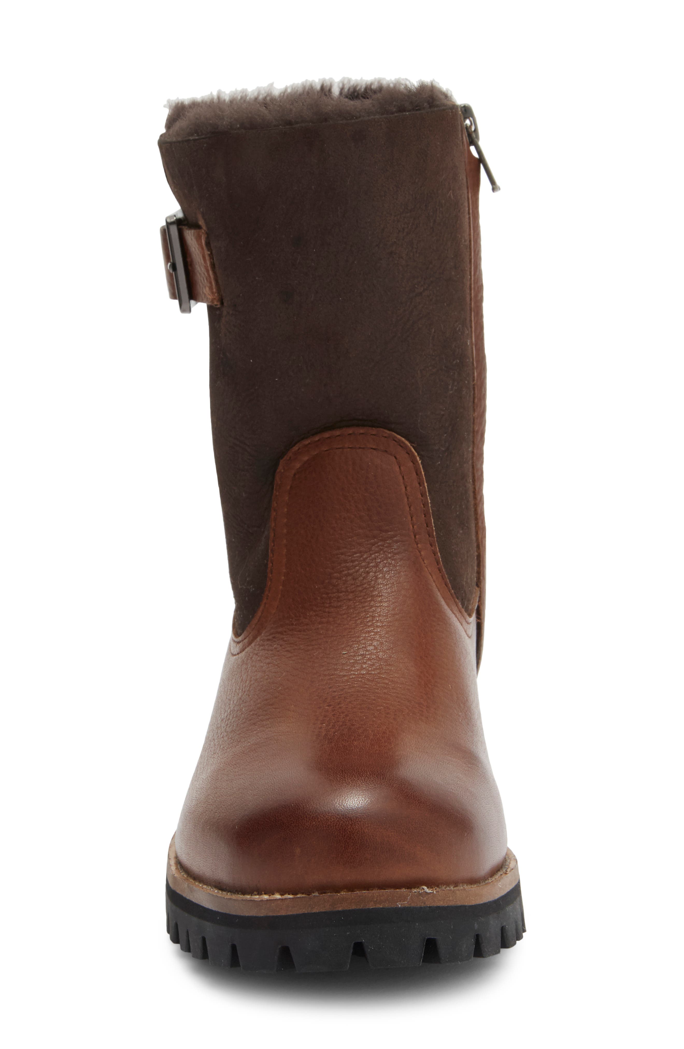 Blackstone OL05 Moto Boot with Genuine Shearling Lining, Alternate, color, Brown