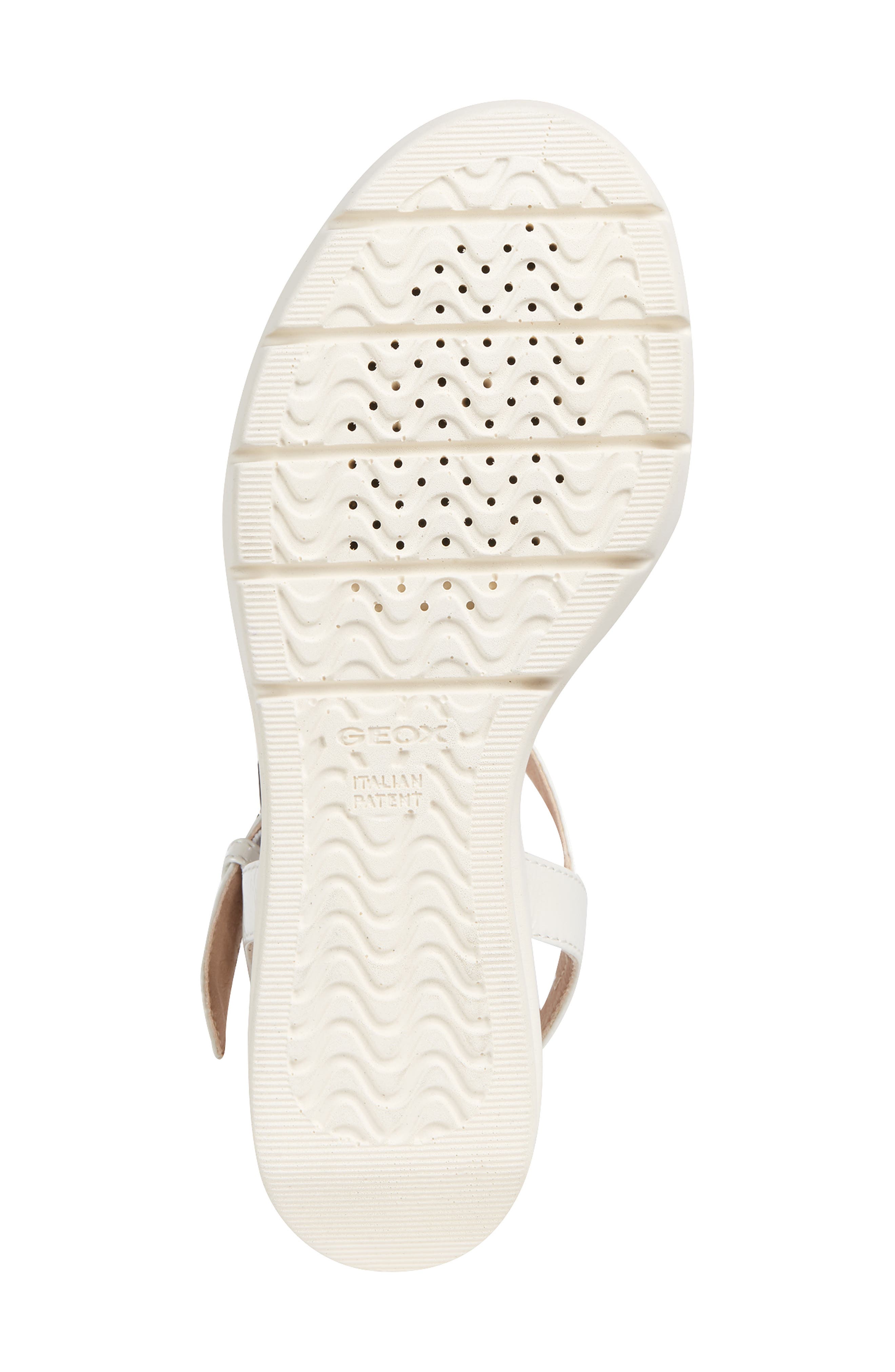 Torrence Platform Sandal, Alternate, color, WHITE FAUX LEATHER