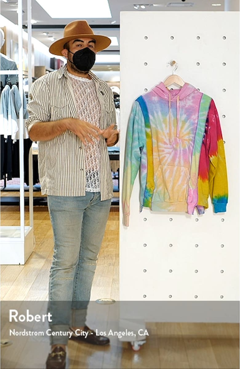 5 Cuts Tie Dye Cotton Hoodie, sales video thumbnail