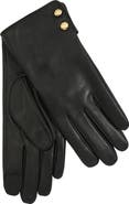 Lauren Ralph Lauren Leather 2-Button Touch Glove