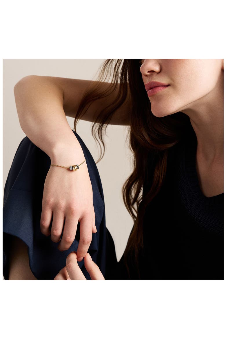 Harlow Two Tone Station Bracelet, Alternate, color, MULTI