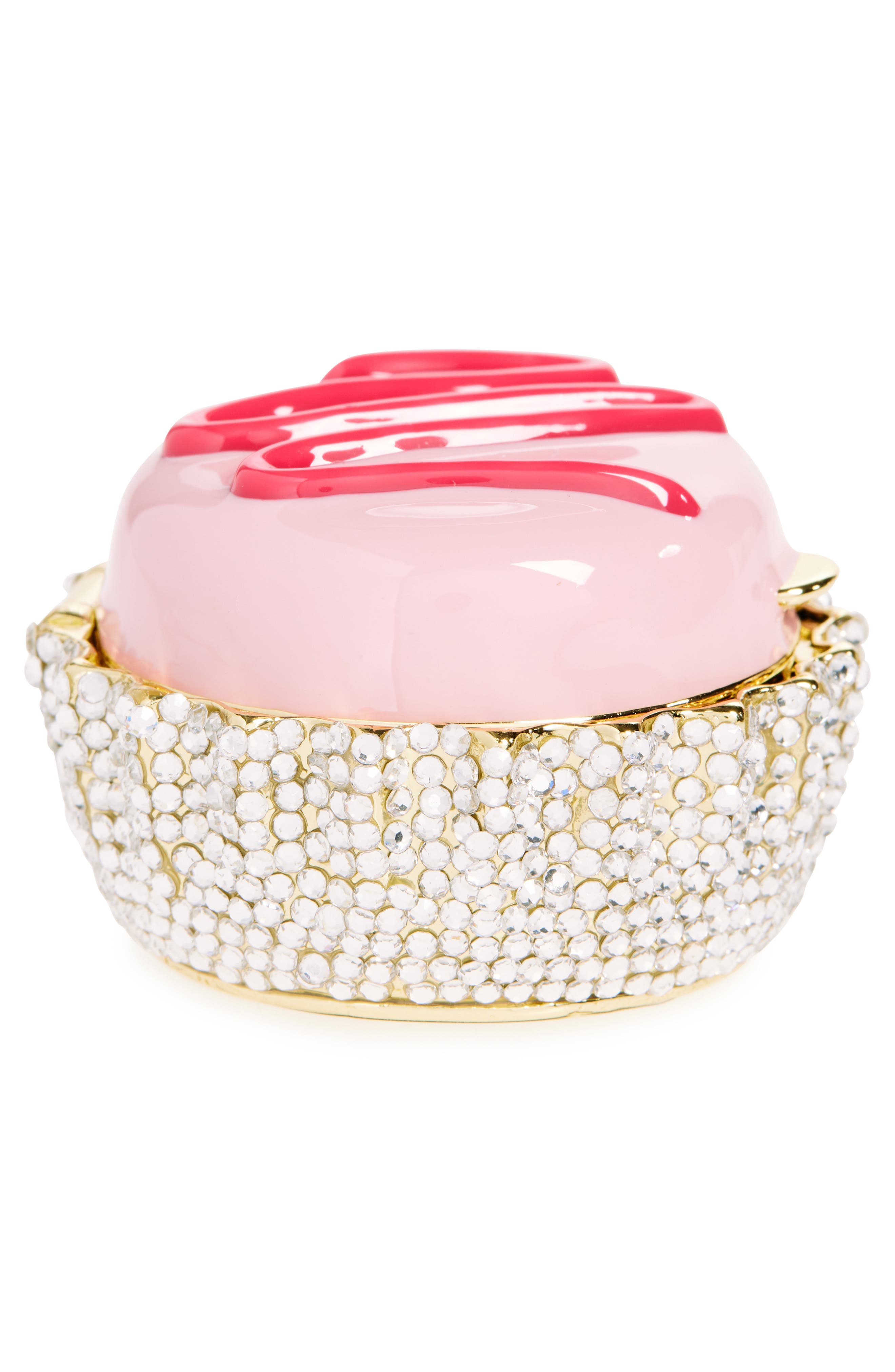 JUDITH LEIBER COUTURE Embellished Bonbon Pillbox, Alternate, color, 