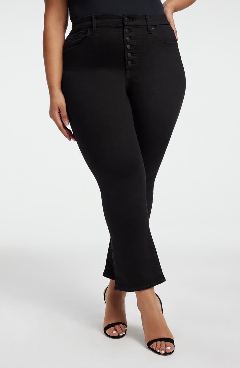 Good American Good Legs Stretch Straight Leg Jeans, Alternate, color, 