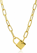 Alais Branche Scarlett Lock Necklace