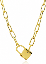 Alais Branche Scarlett Lock Necklace