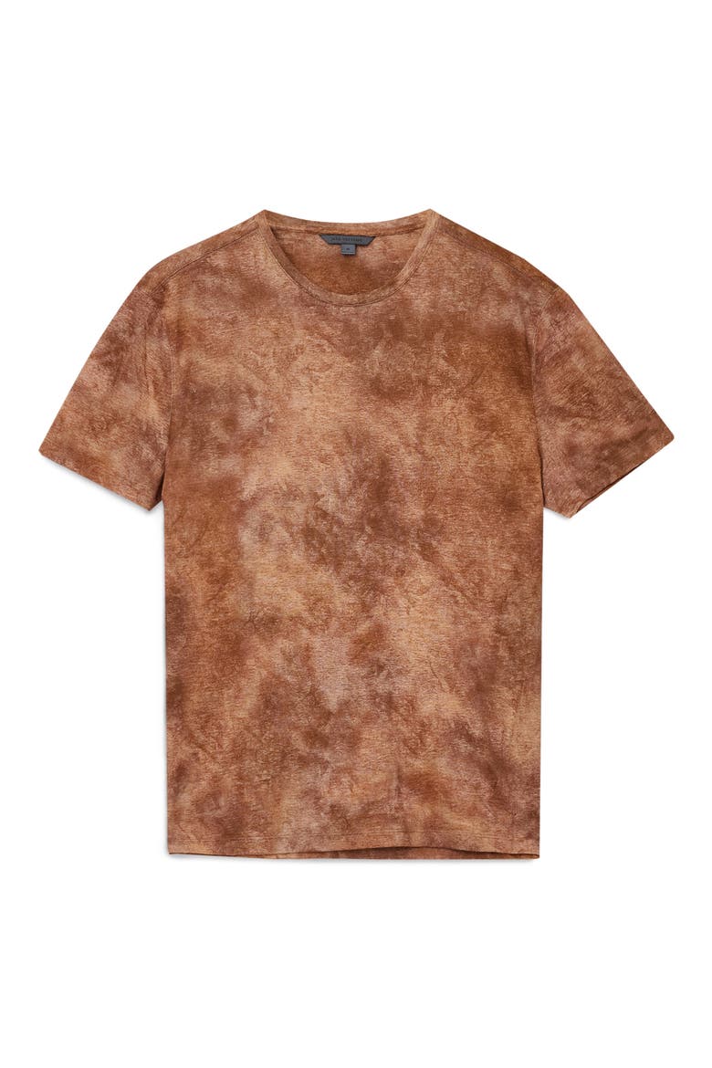 Campana Regular Fit Linen T-Shirt, Alternate, color, CAMEL