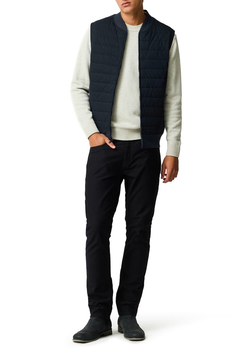 Woodside Quilted Vest, Alternate, color, NAVY