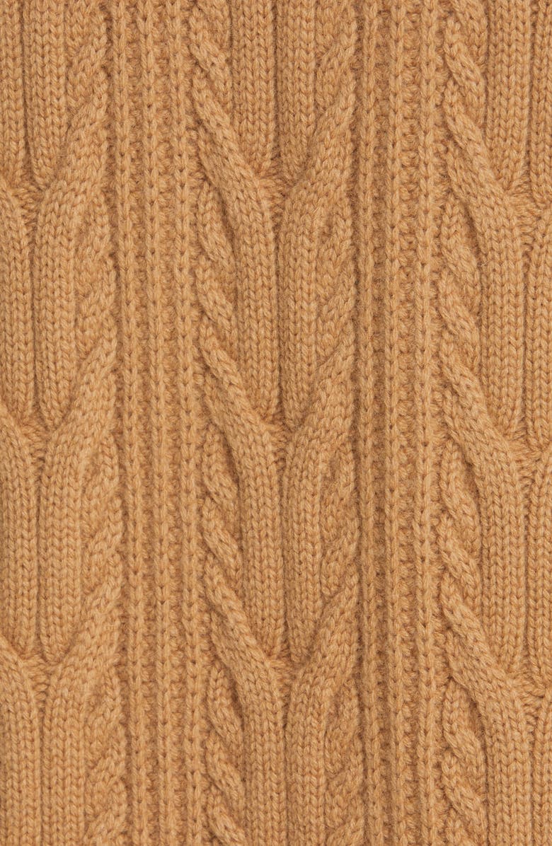 Max Mara Mixed Media Wool & Cashmere Coat, Alternate, color, 