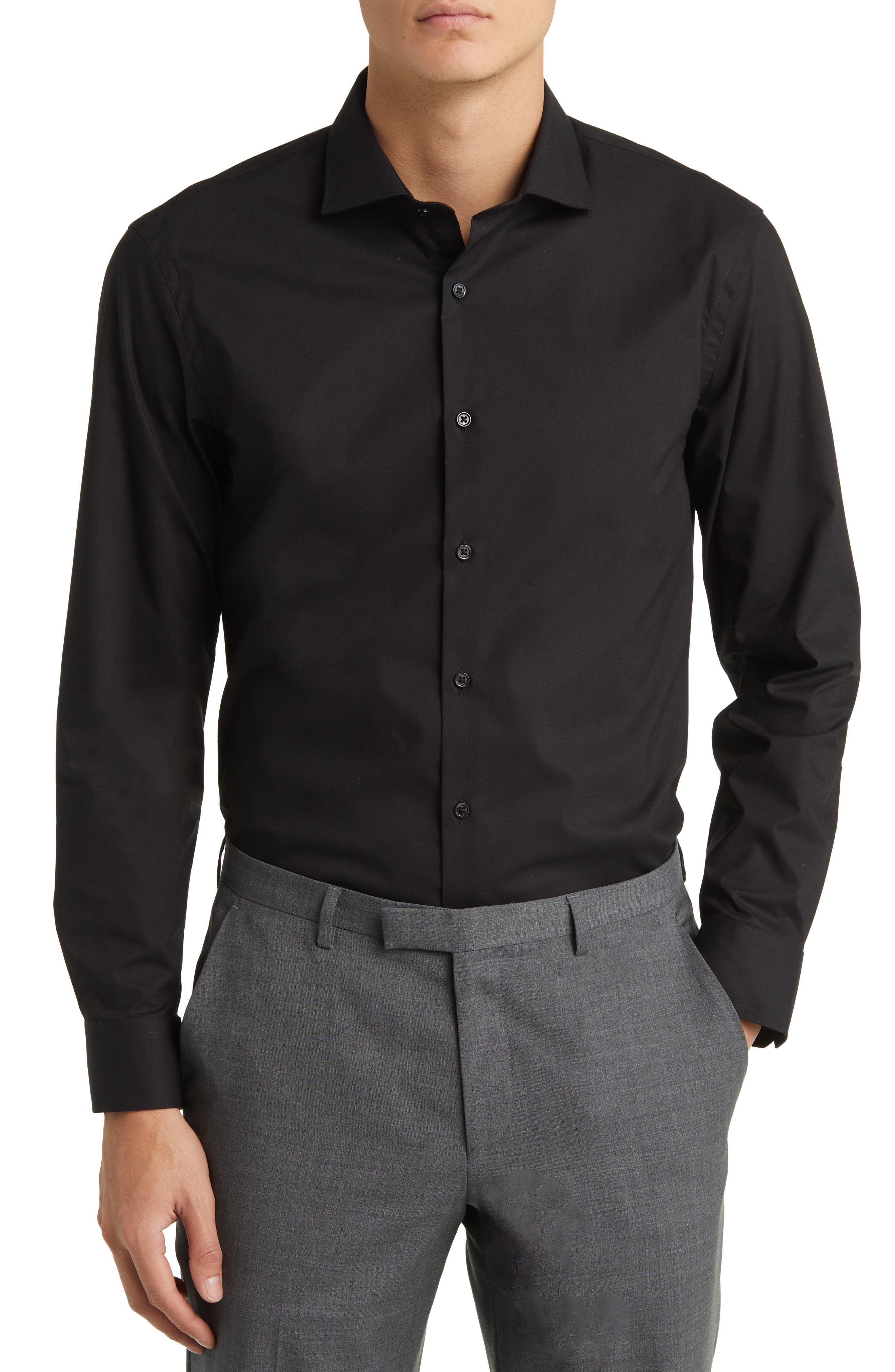 Nordstrom Smartcare™ Traditional Fit Pinpoint Dress Shirt | Nordstromrack