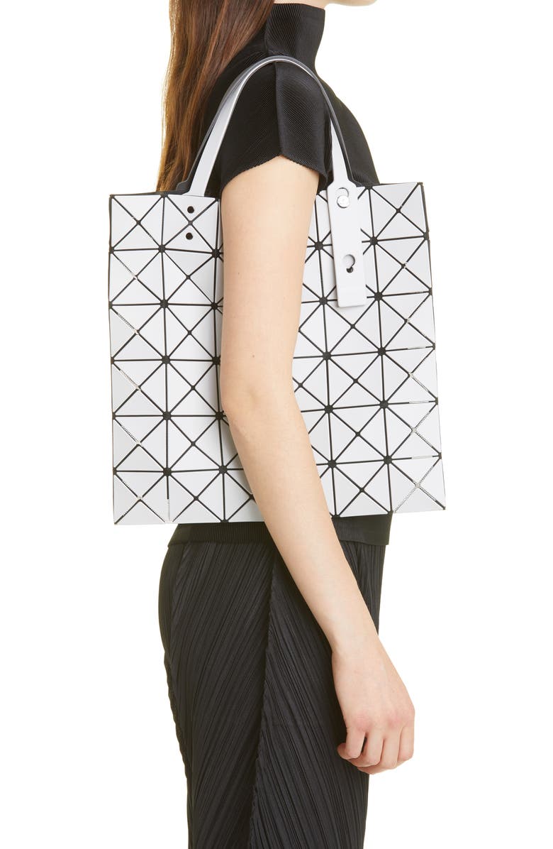 Bao Bao Issey Miyake Lucent Bicolor Tote, Alternate, color, Light Grey/ Grey