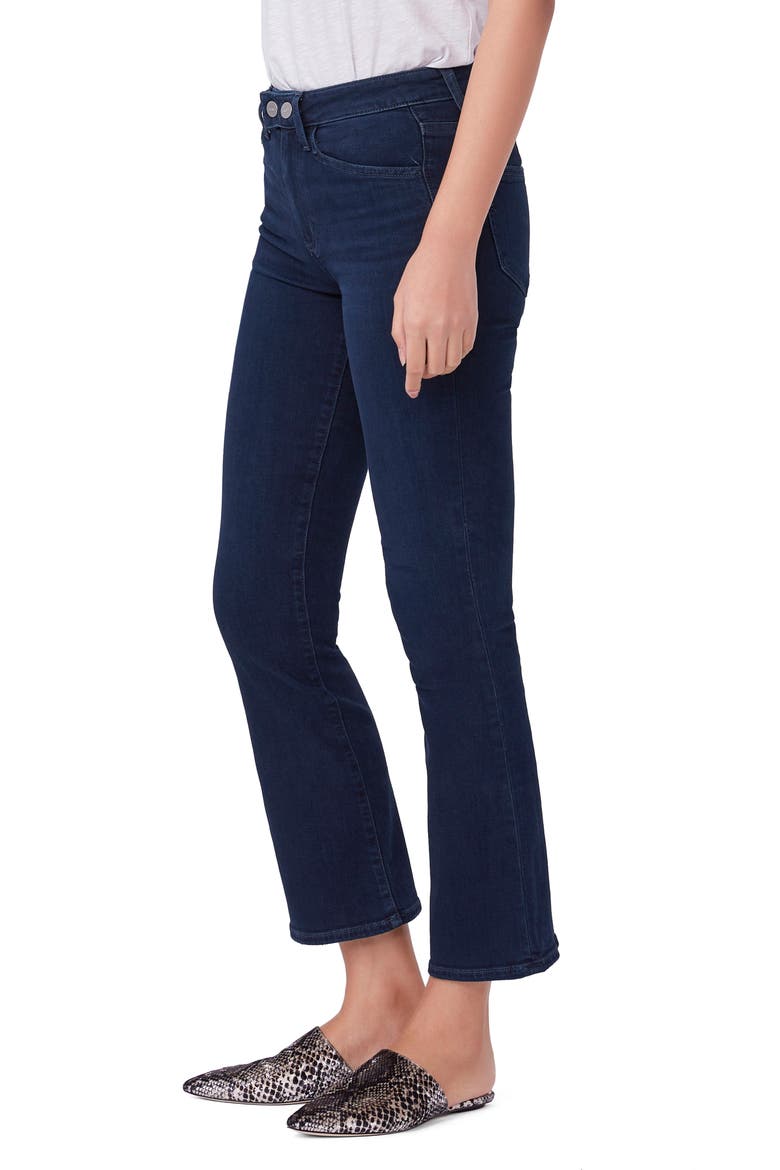 Claudine Double Button High Waist Ankle Flare Jeans, Alternate, color, CARDEN