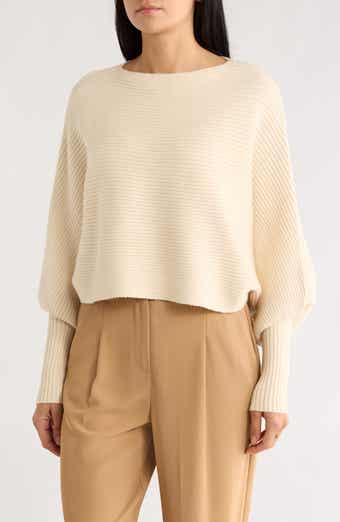 Love Token Franklin Batwing Crop Sweater