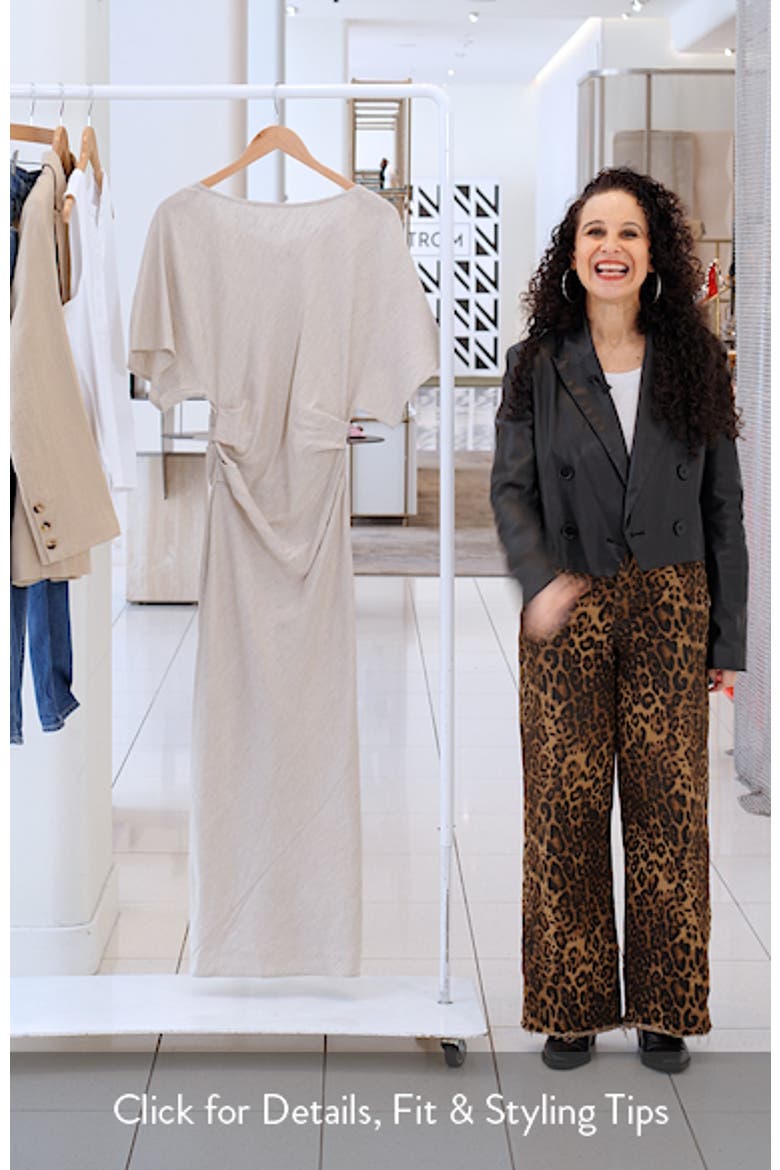 Amelie Linen Blend Dress video