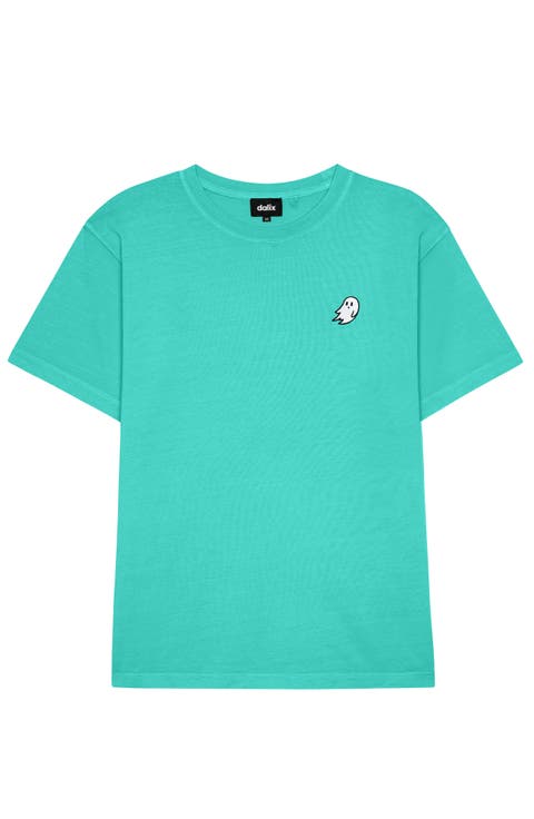 Mens Ghost Midweight Garment Dye Tee
