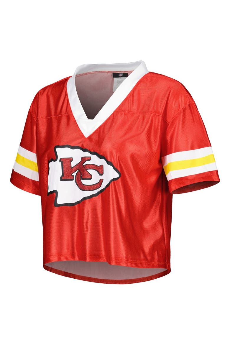 Women's Red Kansas City Chiefs Game Day Costume Sleep Set, Alternate, color, Red